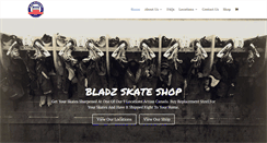 Desktop Screenshot of bladzskateshop.com